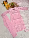 Kf 302 Kalaai Roman Silk Kurti With Bottom Dupatta

